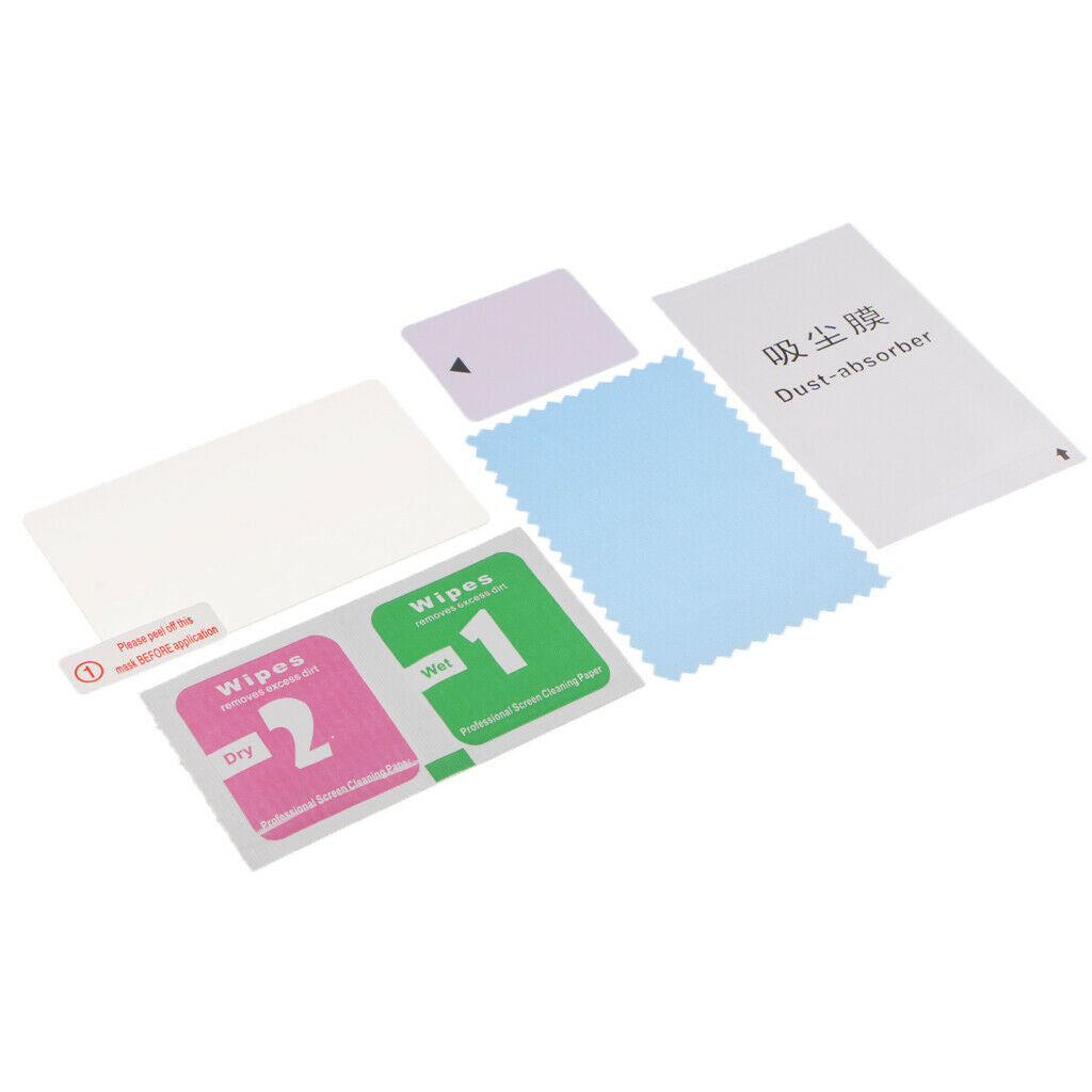 Tempered Screen Protector Foils for Sony A6000 A6300 A6500 0.3 mm thickness