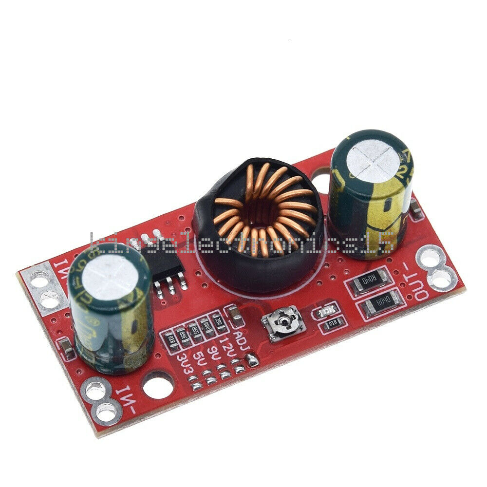 1X 4A DC-DC Step-Down Power Module 3.3V/5V/9V/12V 5-36V to 2.5-20V Buck Module