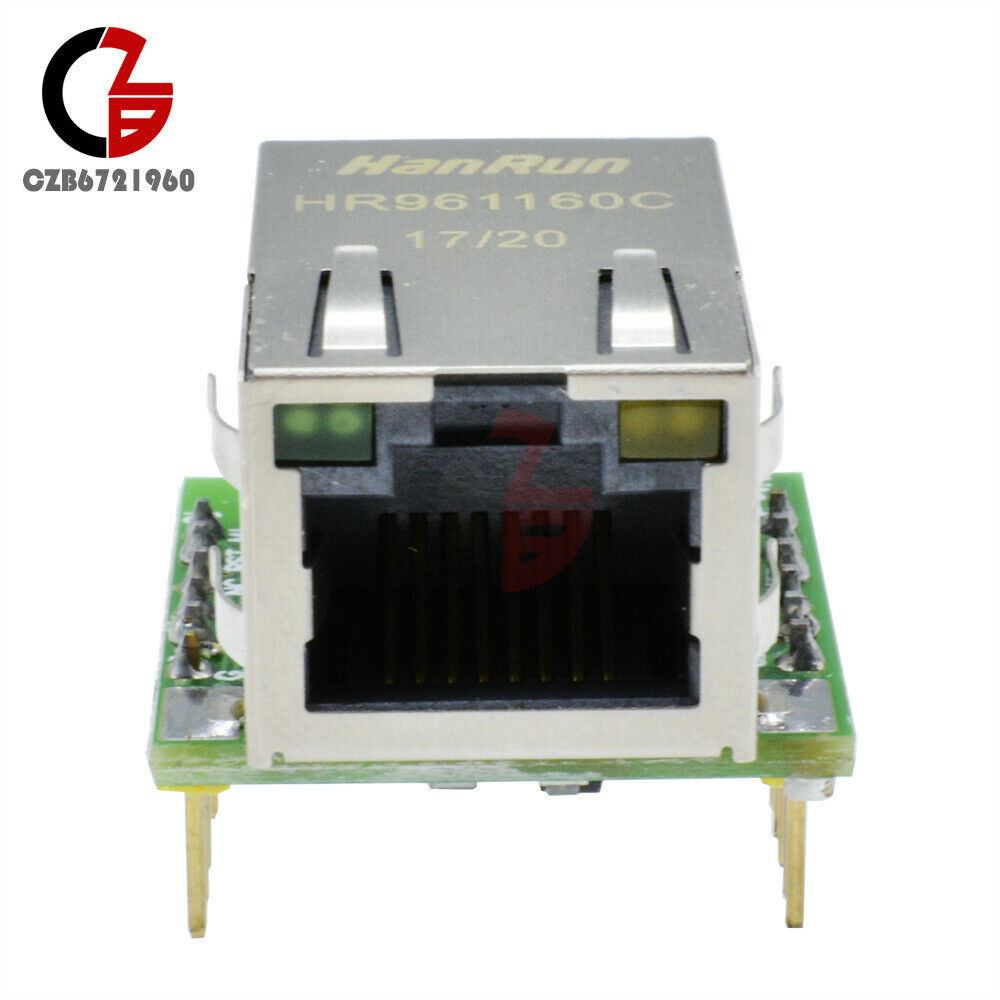 1*USR-ES1 80MHz ENC28J60 W5500 Chip SPI to LAN/ Ethernet Converter TCP/IP Module
