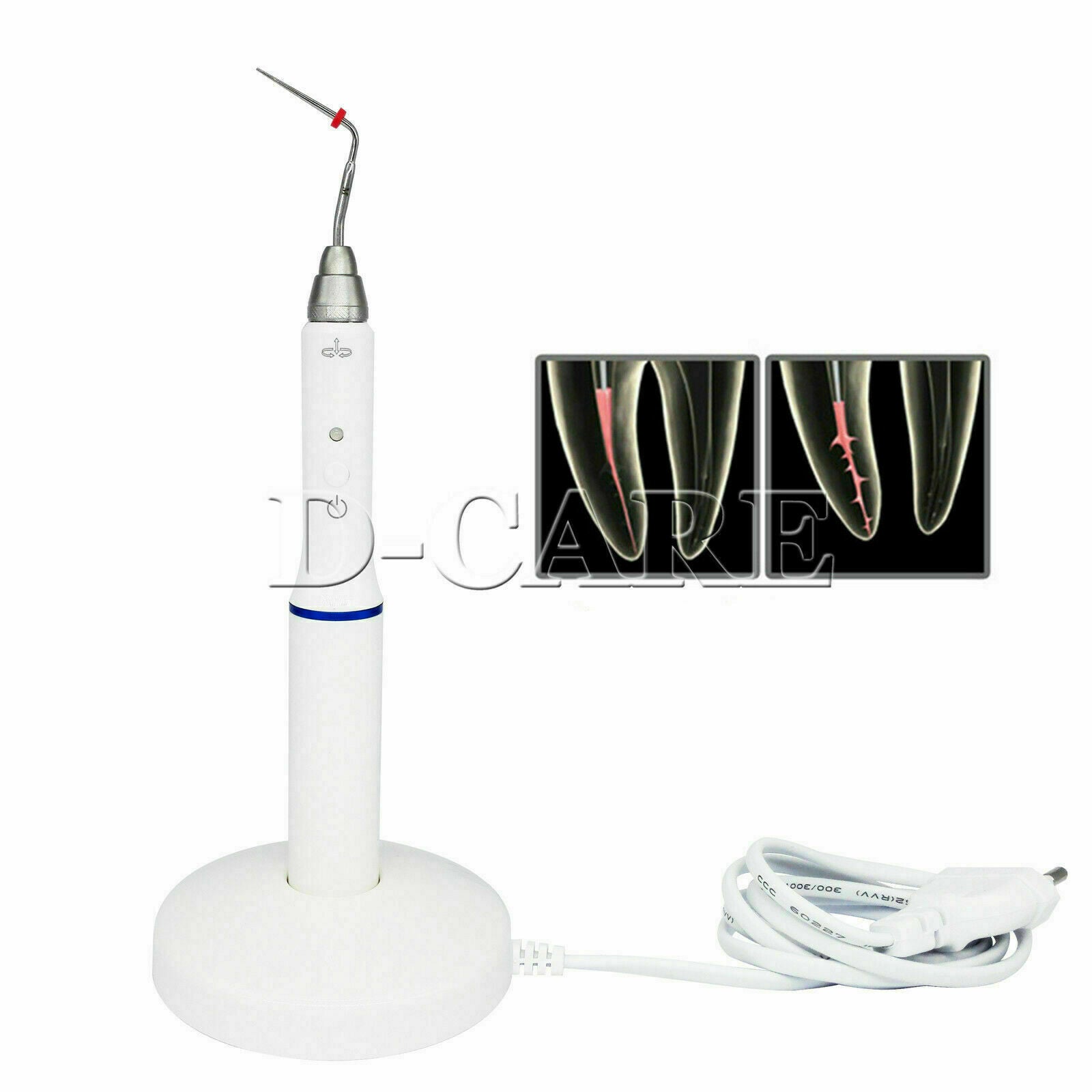 Dental Endodontic Cordless Gutta Percha Obturation System Heating Pen + 2pc Tips