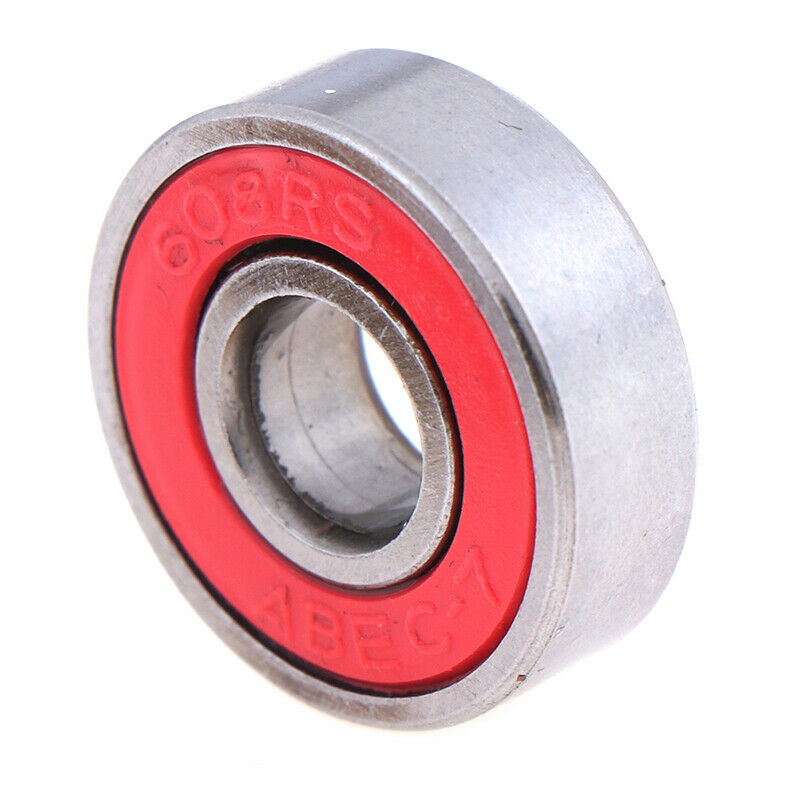 5Pcs Red ABEC-7 608RS Skateboard Roller Sealed Ball Bearings 8x22x7mm PTA.l8