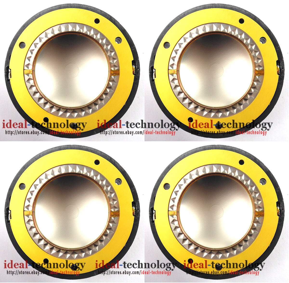 4PCS/LOT Replacement Diaphragm for JBL 2415 2416 2417 2415H 2416H-1 H, 8 Ohm