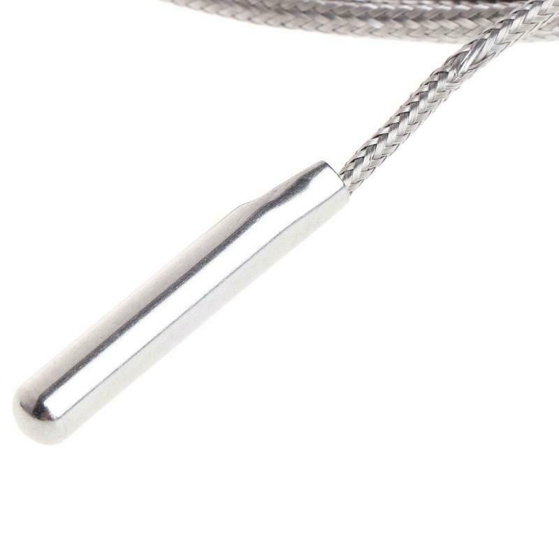 2m K-Type Thermocouple Temperature Sensor 0-600℃ 5*30mm Probe Stainless Steel