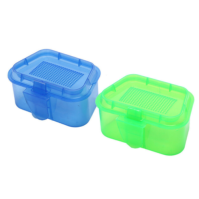 1X breathable plastic fishing bait storage accessories container color ra.l8