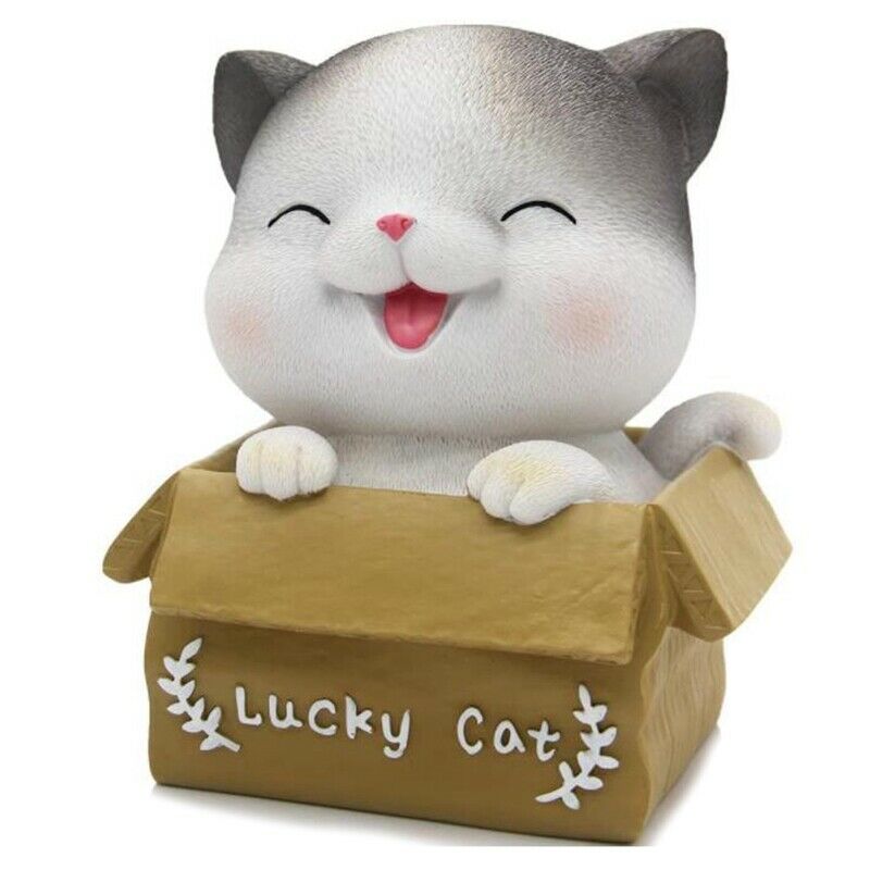 Cute Kitten Piggy Bank,Money Box,Home Decoration Coin Bank Money Piggy Bank M4G4