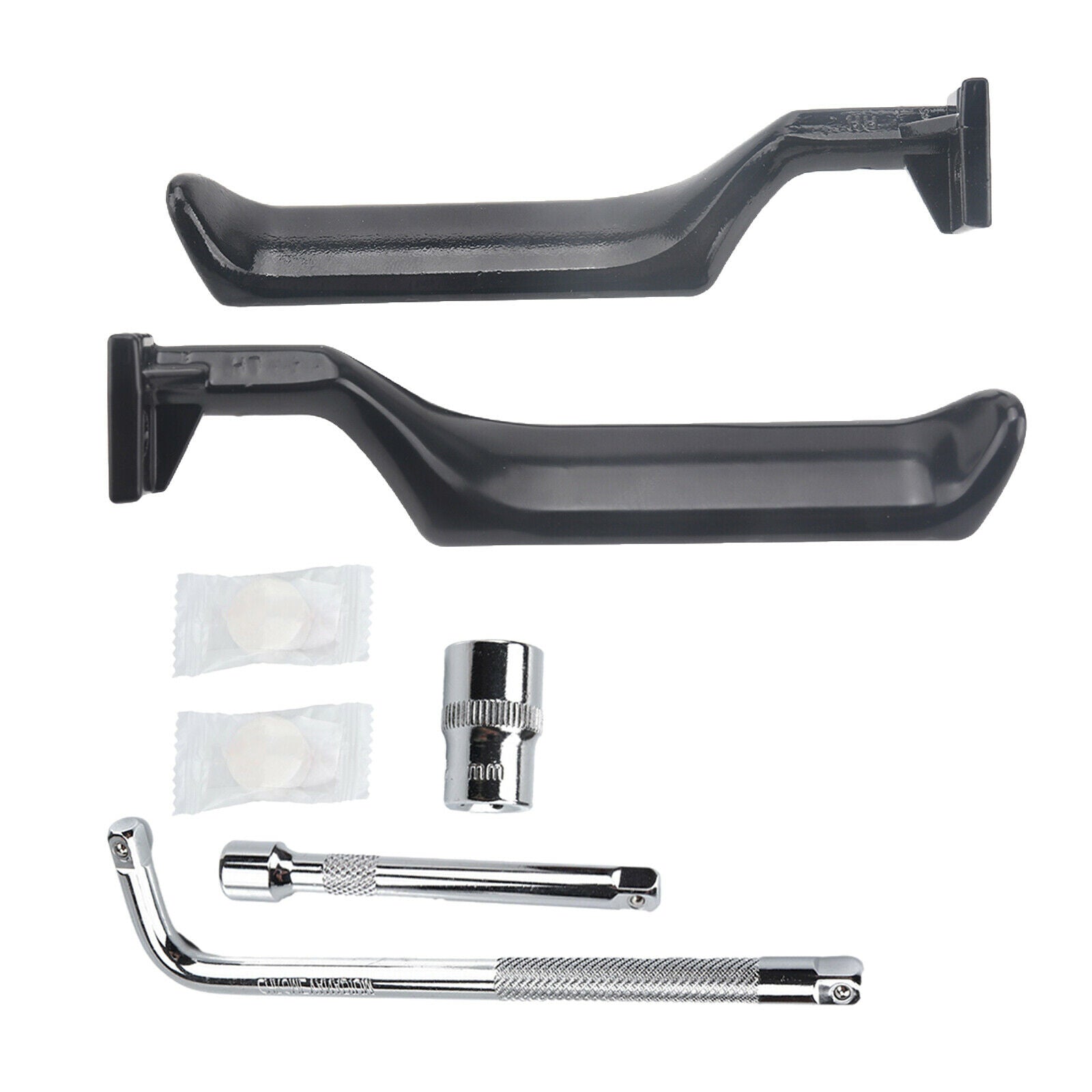 2Pcs Interior Door Handle All Metal for Ford 1987-96 F150 E7TZ1522601A
