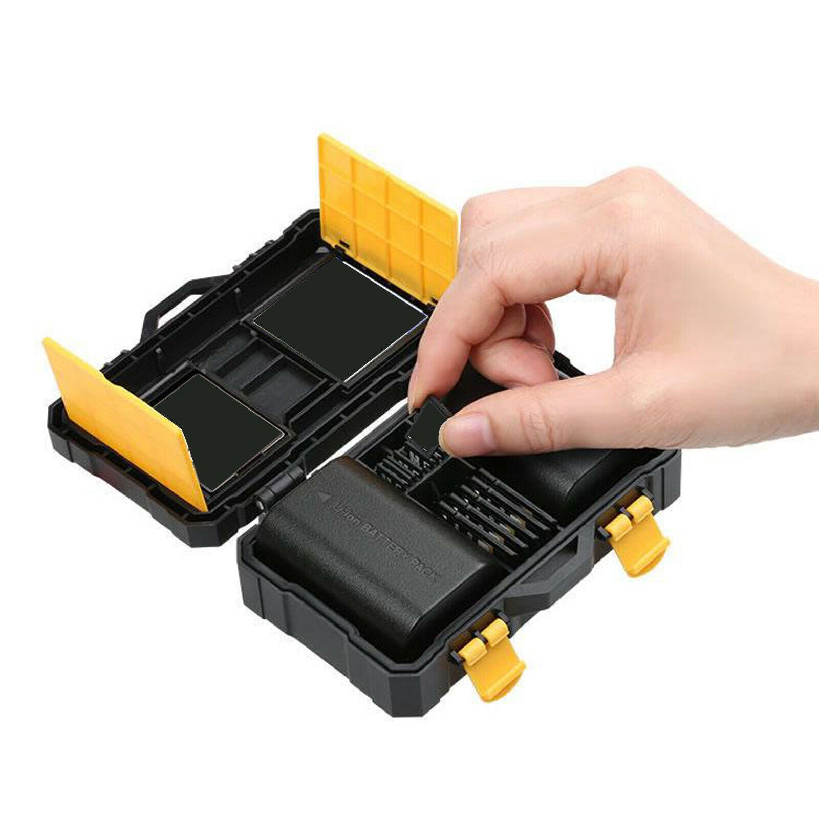 Durable Memory Card Holder Waterproof Shockproof Protector for SD CF XQD