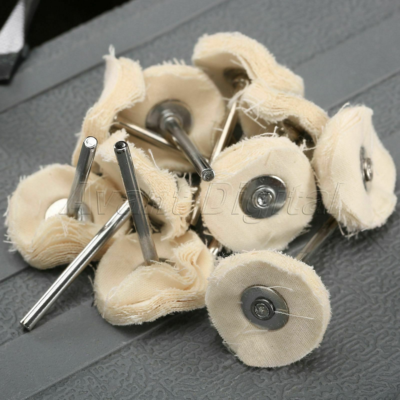 20Pcs Cloth Polishing Wheel Buffer Pad Grinder Power Rotary Tool Accessories