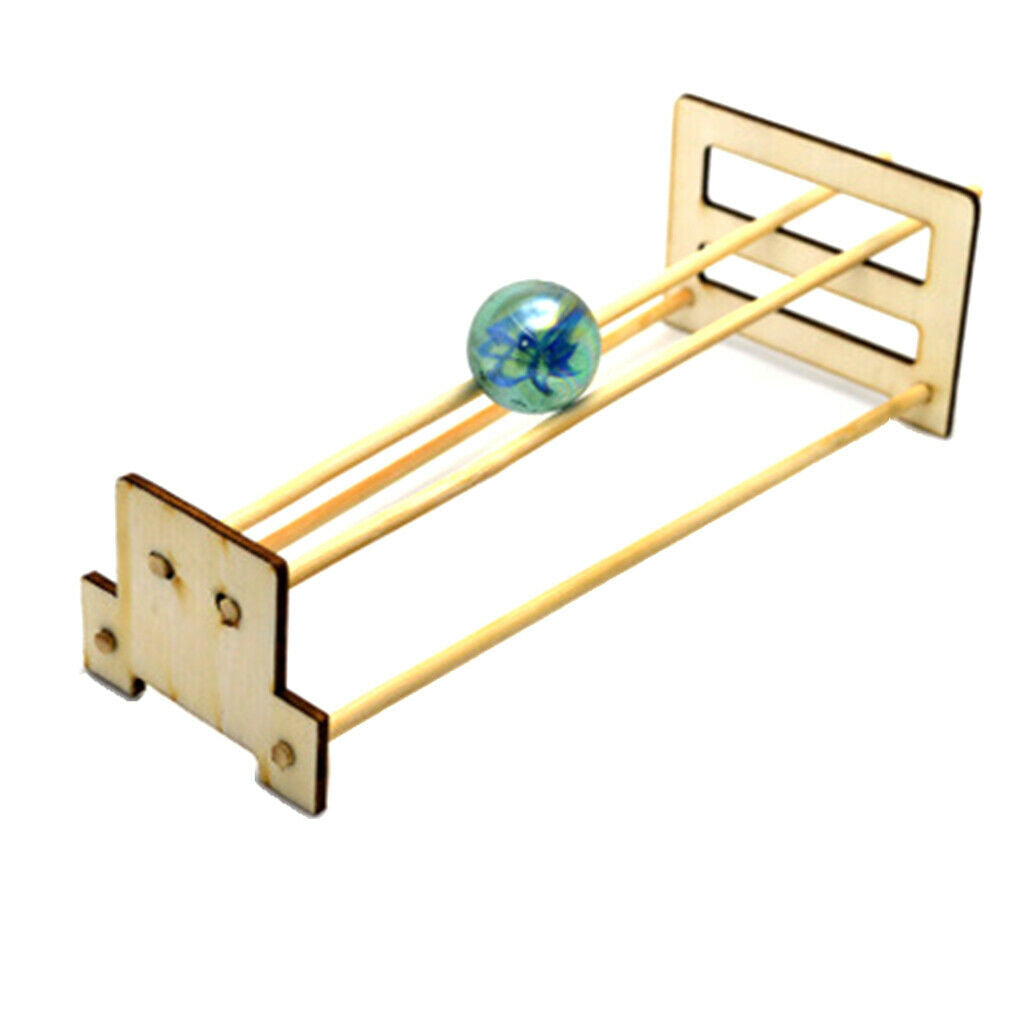 DIY Science Magic Slope of Roll Up Ball Physics Barycenter Experiments Toys