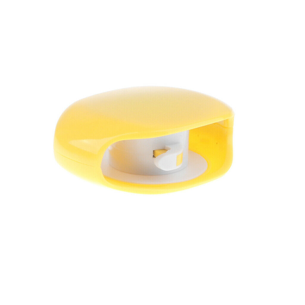 6 Pieces Automatic Cable Winder Cord Organizer for Phone Charger Yellow Blue