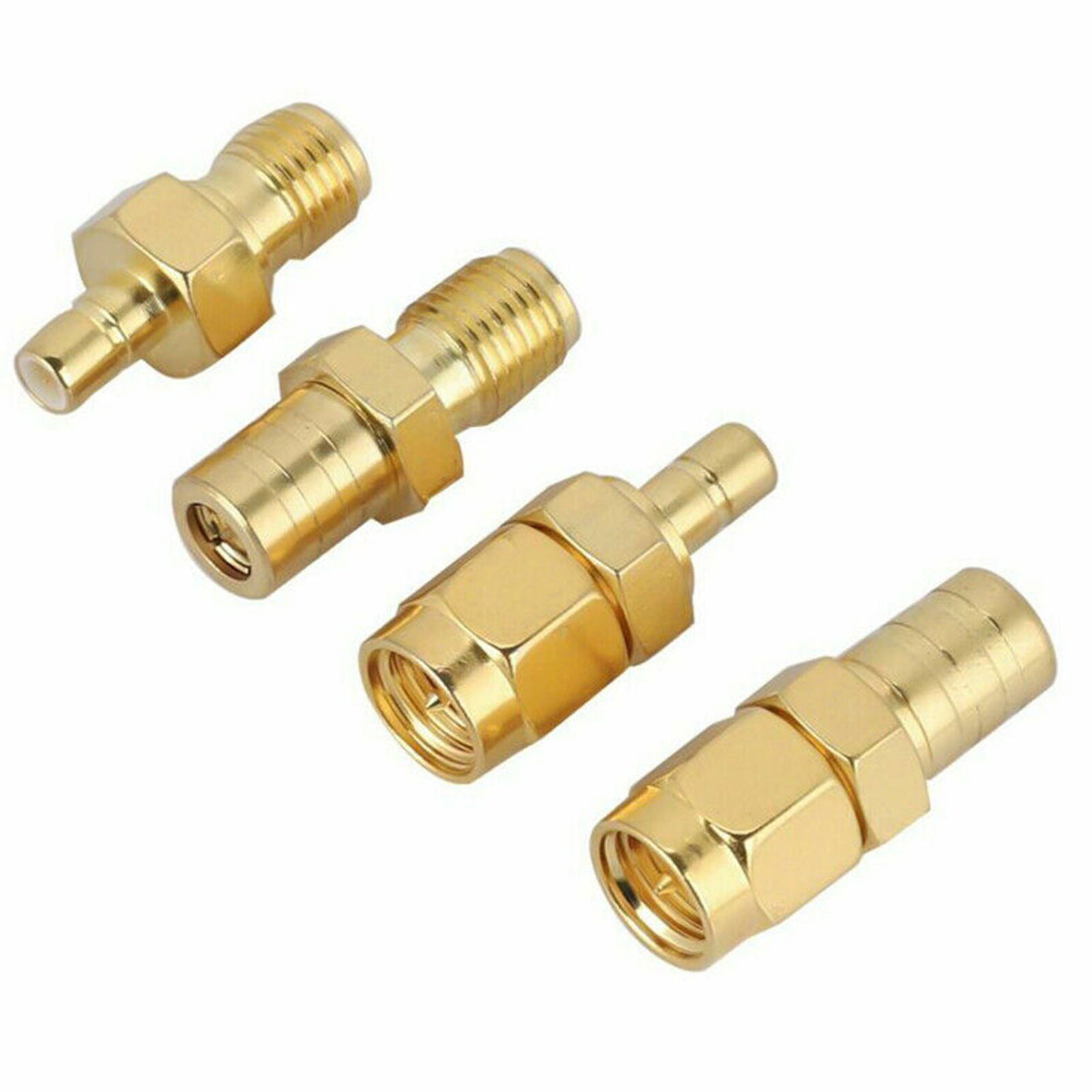 4 Types RF Adapter SMA To SMB Connector RF Converter For DAB Car Radio Antenna