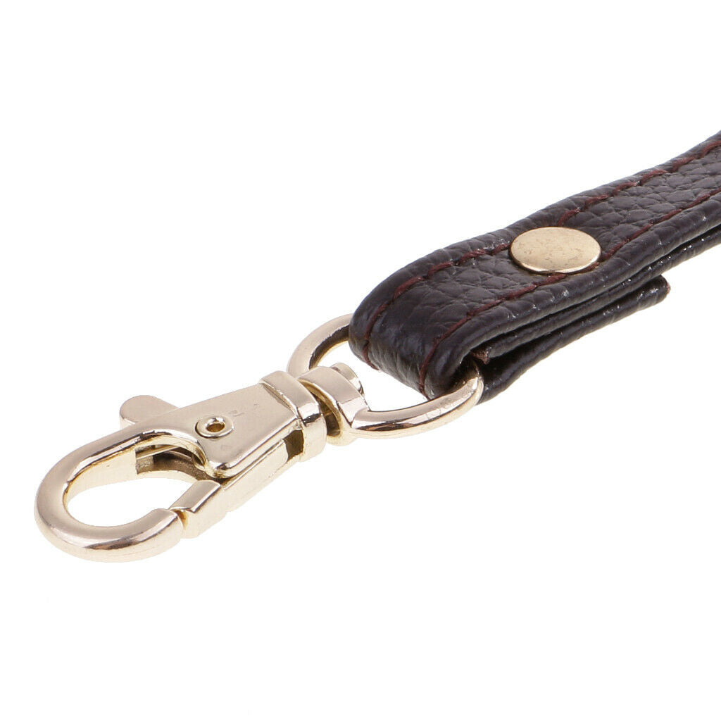 2 Packs Durable Real Leather Wristlet Pouch Wrist Bag Strap Clutch Handle