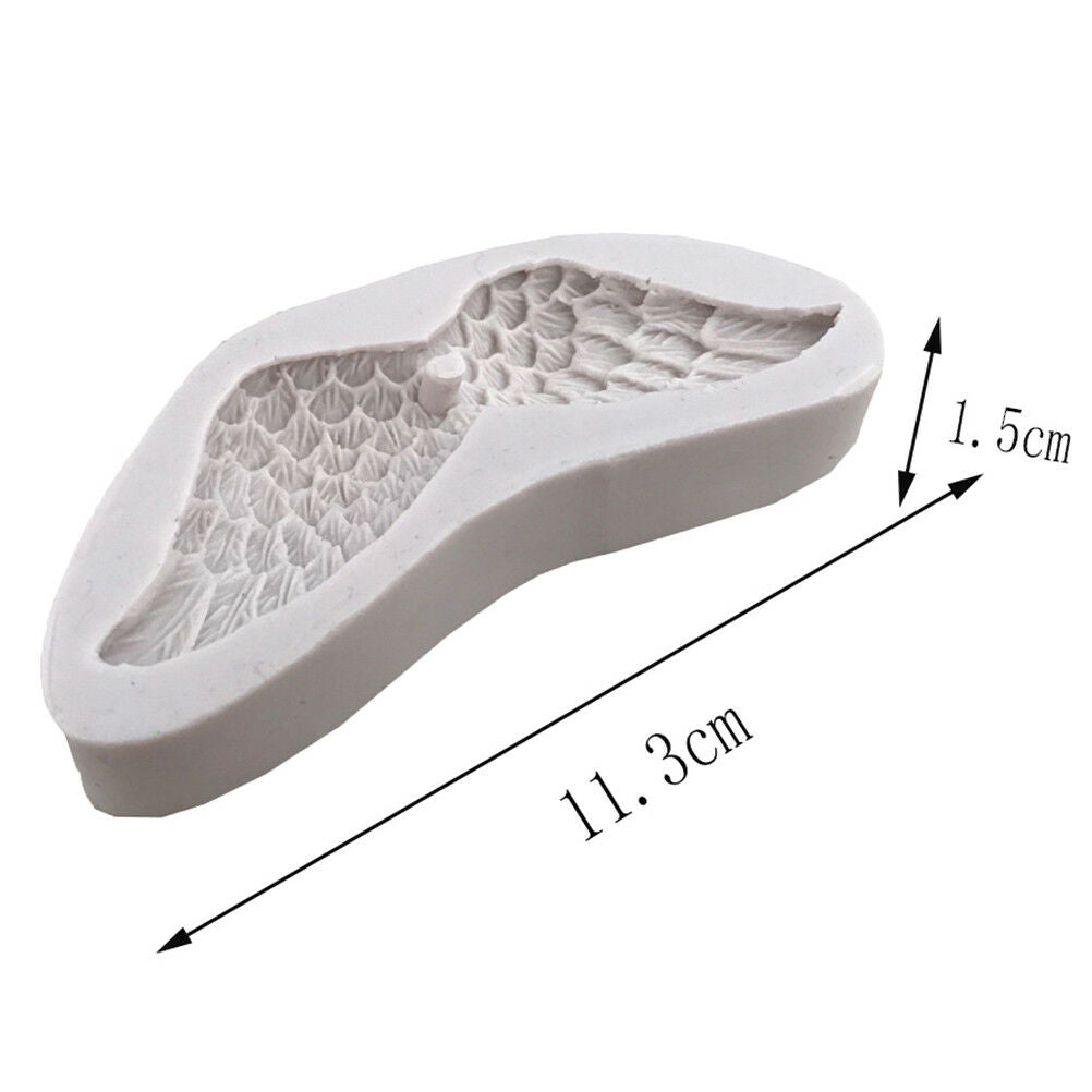 Angel wings Silicone Mold Fondant Mould Cake Decorating Tools Chocolate Mo.l8