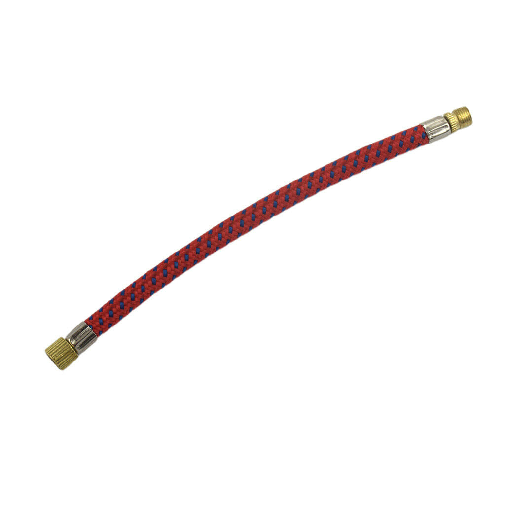 16cm Bike Pump Extension Hose American Valve Extender Tube Schrader Valves