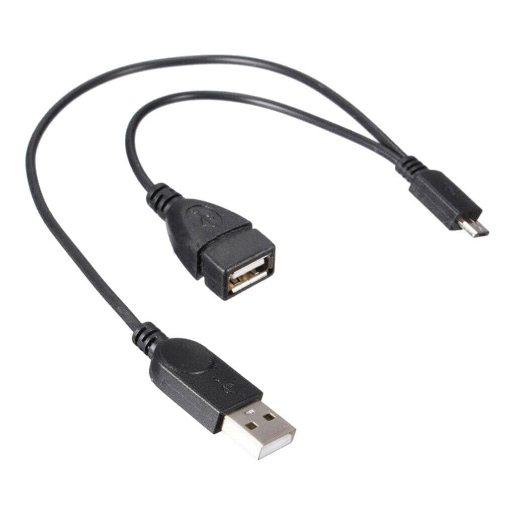 USB Adapter Micro USB Male to USB 2.0 A Male and Female Connector Converter