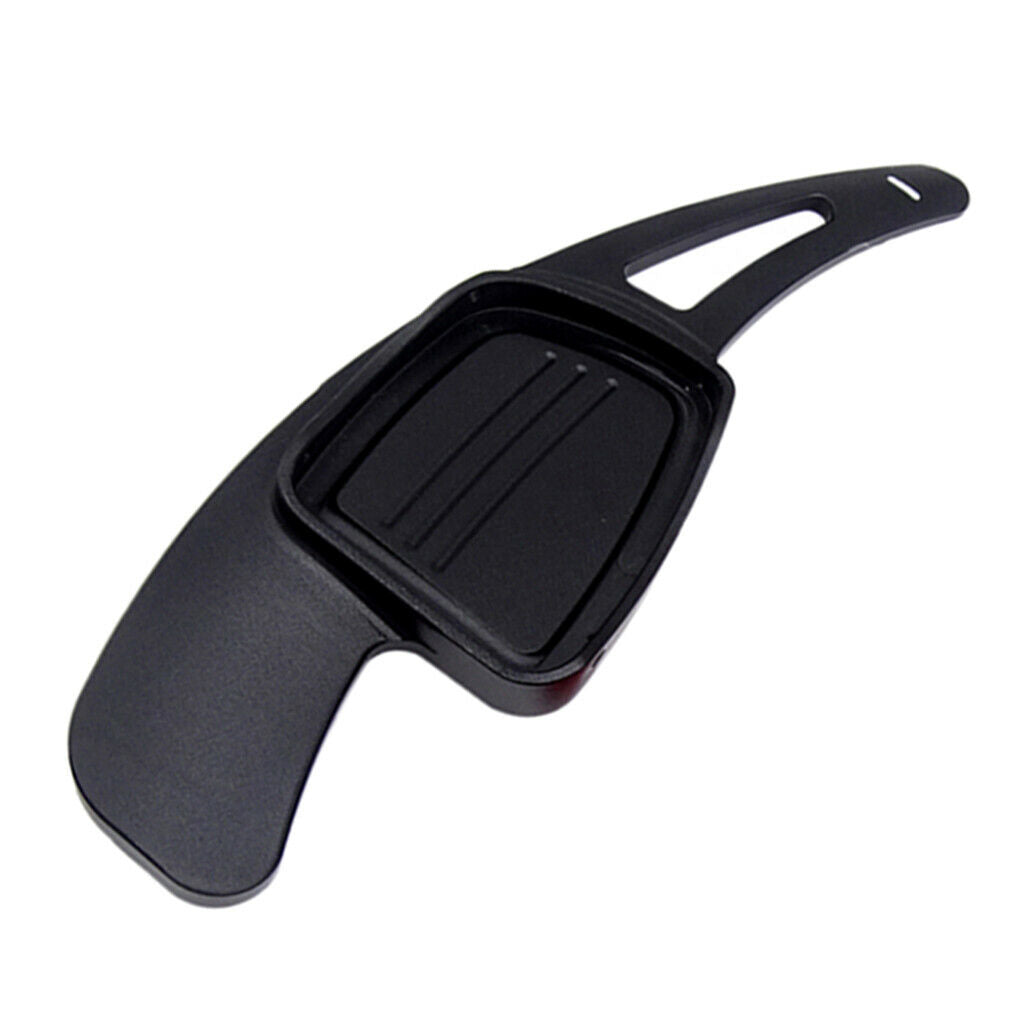 2x Steering Wheel Shifter Paddle Shift Extension for Audi Q7 S4 TTS Black