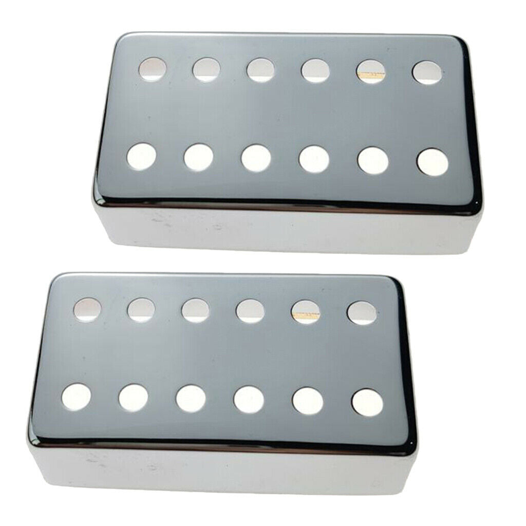 2pcs Guitar Pickup Caps Cover, Pickup Cover, For LP Electric Guitar, Gray