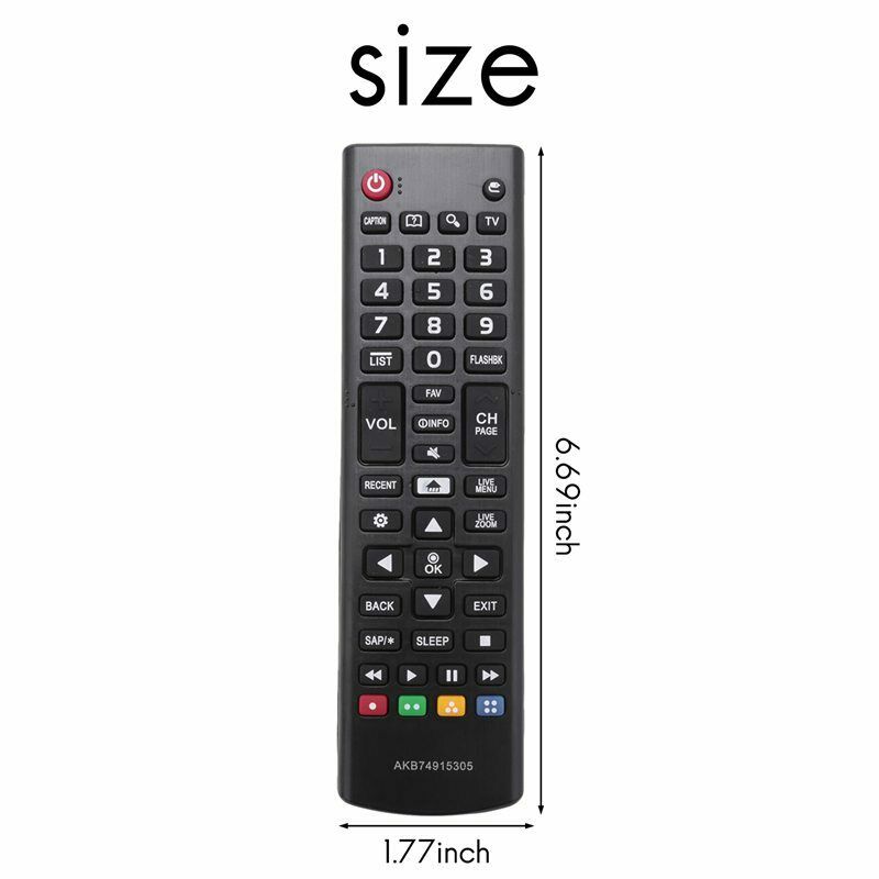 Akb74915305 Television Remote Control For Lg Smart Tv 43Uh6030 43Uh610 43Uh610Z7