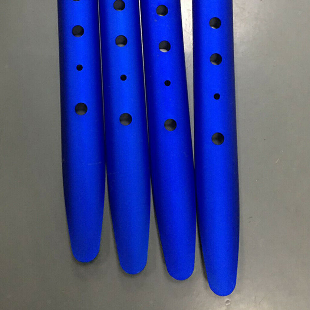 5pcs Orange Metal Ground Nails Pegs Stakes for Camping Hiking Trip 31cm