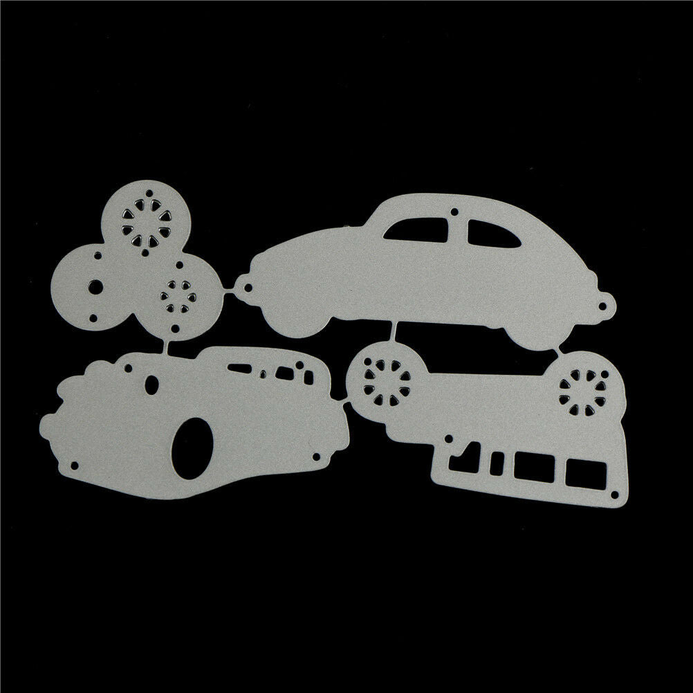 4pcs Classic Cars Metal Cutting Dies For DIY Scrapbooking Album Paper Cards BDFL