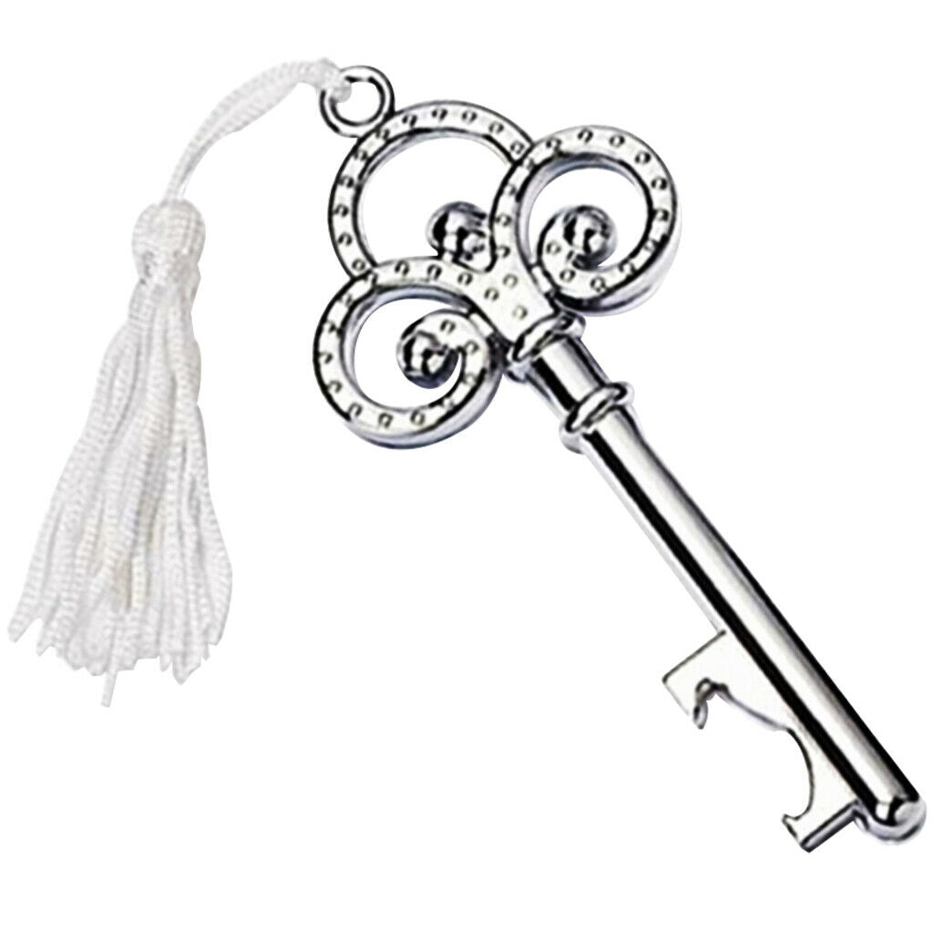 Bottle Opener Keychain with tassels Key Pendant  Chain Holder Souvenir Gifts