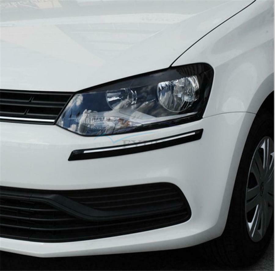 4× 42×3.1CM Universal Rubber Car Anti-scratch Front Rear Bumper Decorate Strips