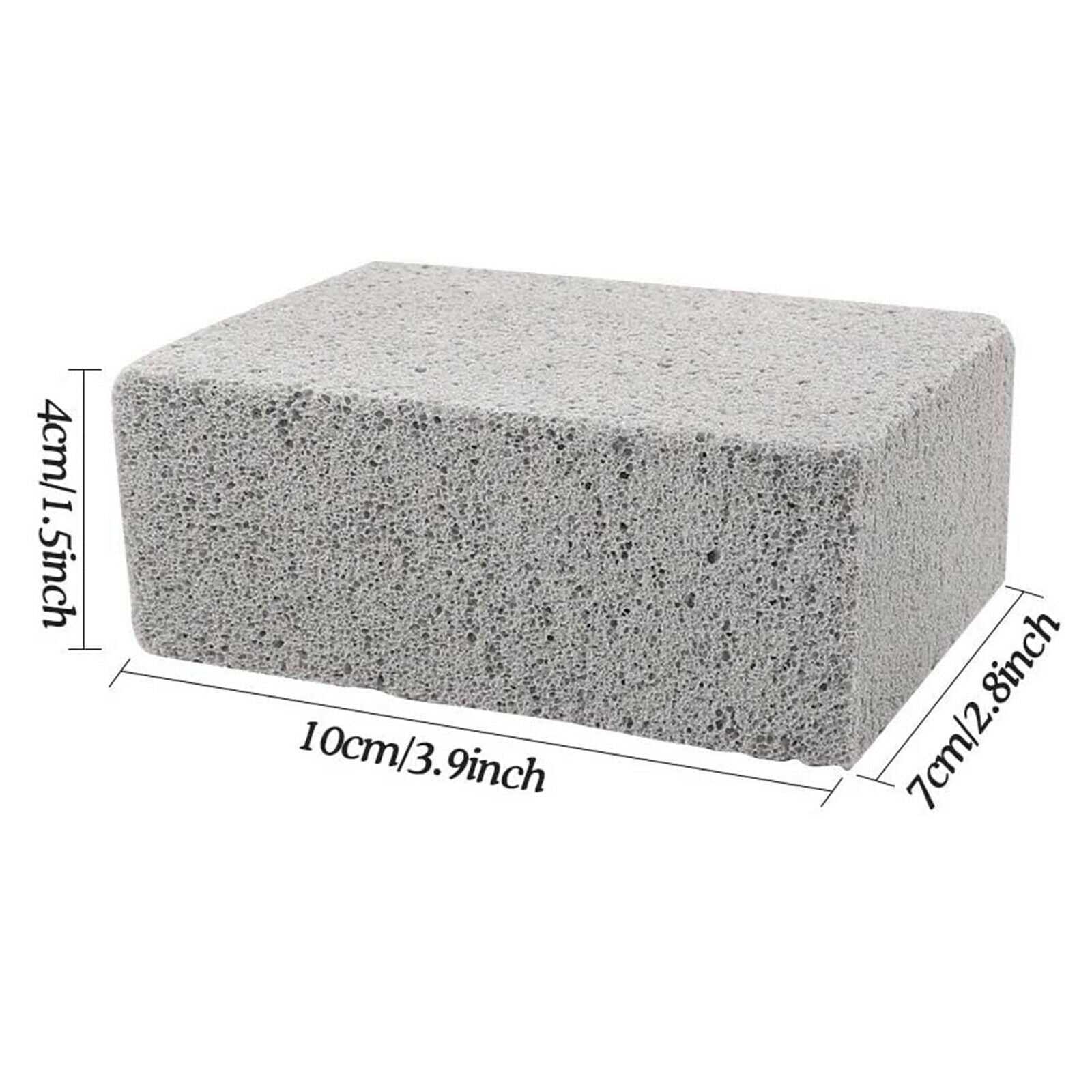 2x Grill Cleaning Brick Reusable Home Griddle Clean Block Anti-scratch