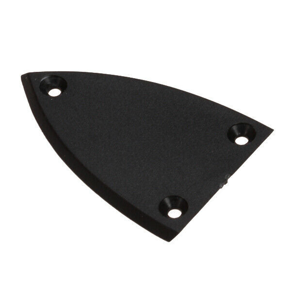 Black ABS  Rod Cover 3 Holes for Replacement of Guitar Parts