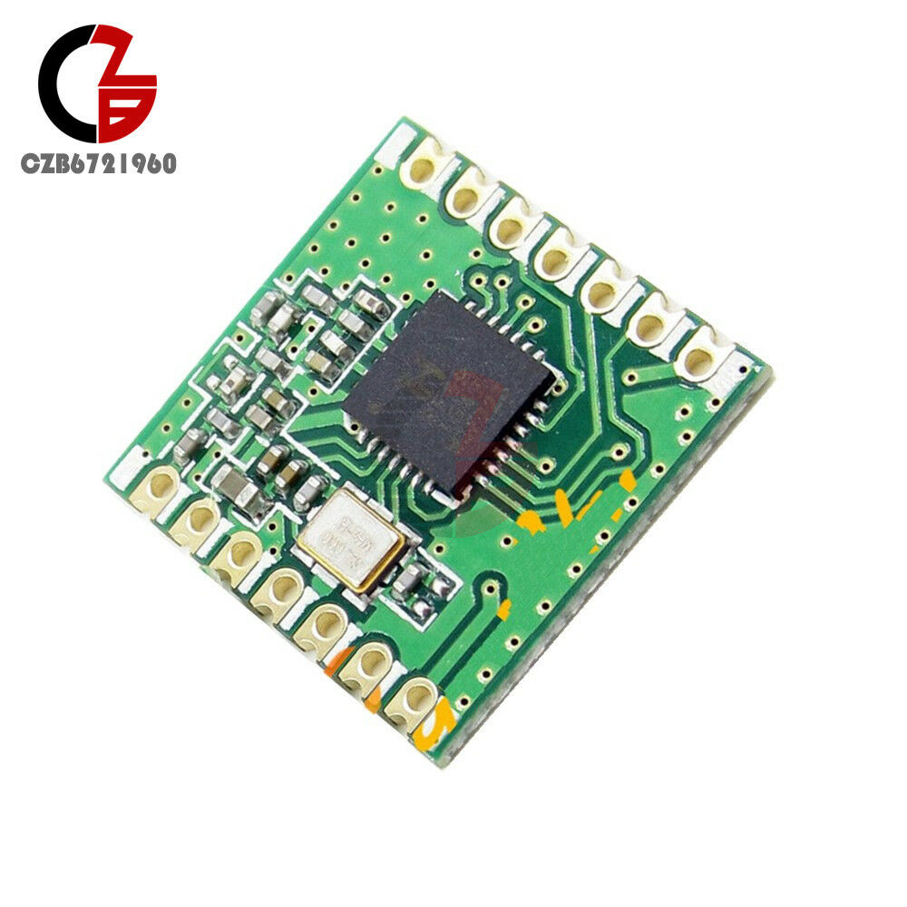 RFM69CW 433Mhz RF Wireless Transceiver Module with RFM12B Compatible Footprint