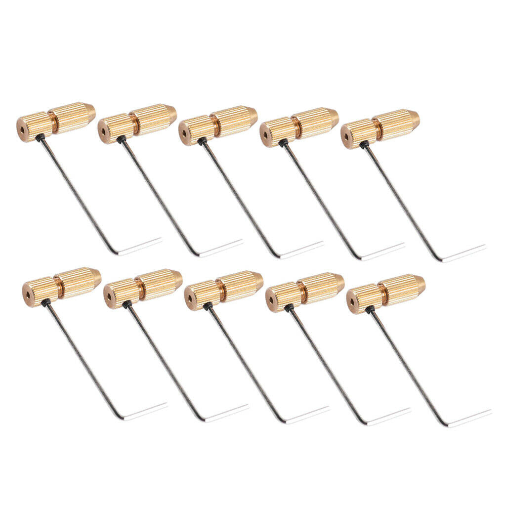 10PCS  Mini Twist Drill Tool Chuck Set Holder Fixture Micro Drill 2.3-1.2mm
