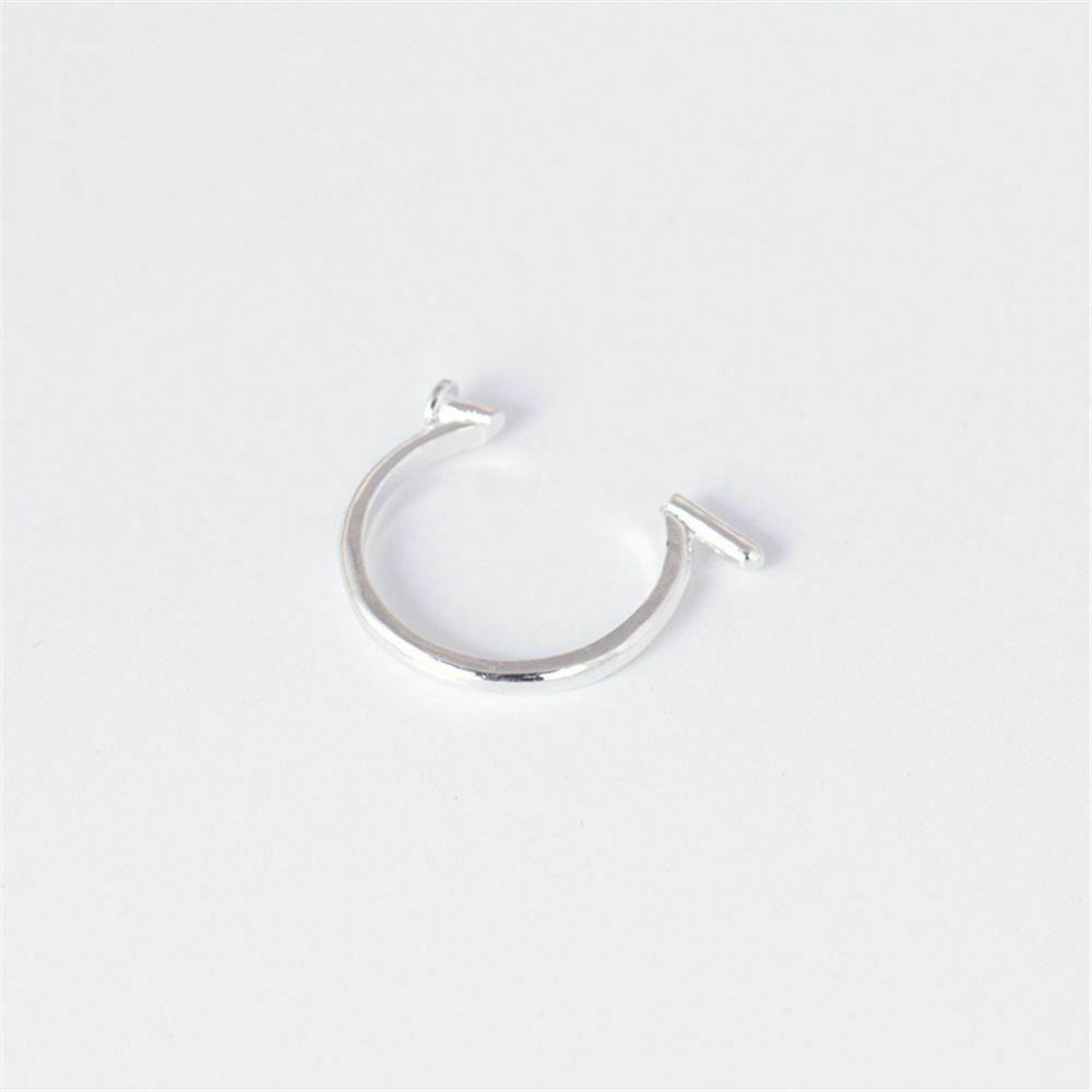 Halloween Party Punk Style Adjustable Copper Rings Open Rings Nail Rings Alloy