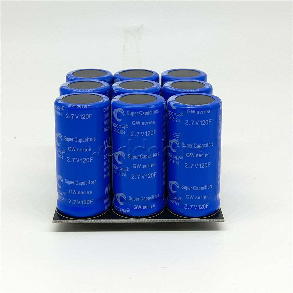 13.3F 24V 2.7V 120F Farad Capacitor Super Capacitor With Protection Board