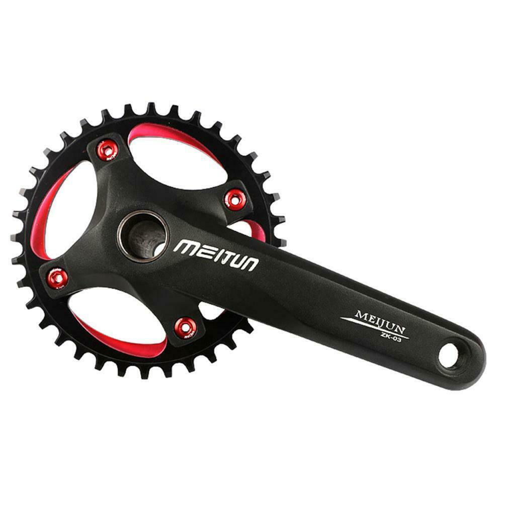 Sprockets Single Speed Bike Round Alloy Ring Derailleur Black+Red 32T