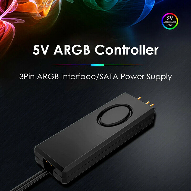 5V ARGB Controller SATA Pin Power Supply Desktop Computer Remote Contr.l8