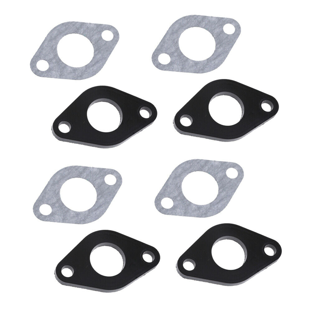 8Packs 19mm Carb Insulator Carburetor Gasket for 110cc Scooter Dirt BIke