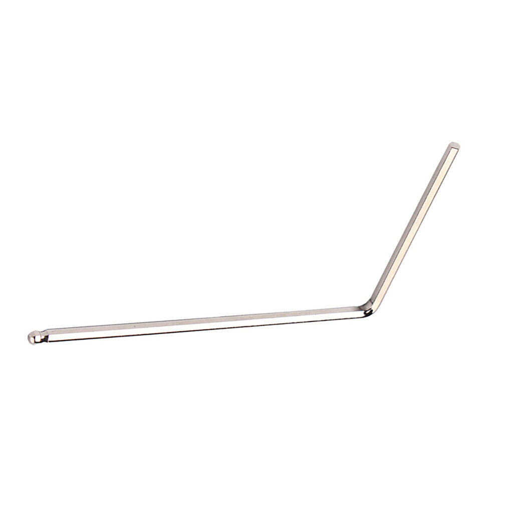 Durable L Shaped Stainless Steel Guitars Neck Ball End Hex Wrench 4mm DIY
