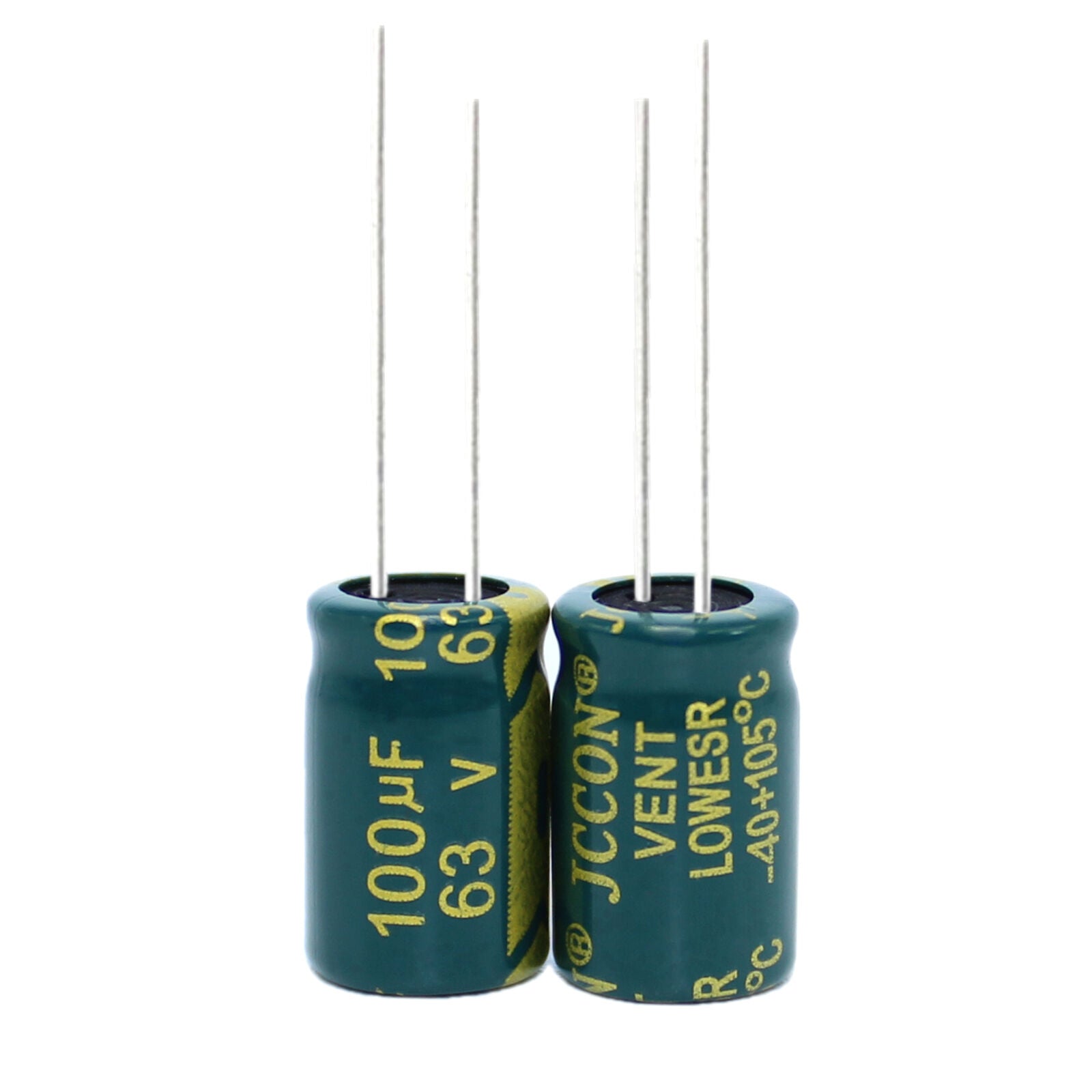 10pcs 63v100uf Aluminum electrolytic capacitor Power adapter inverter  8x12mm