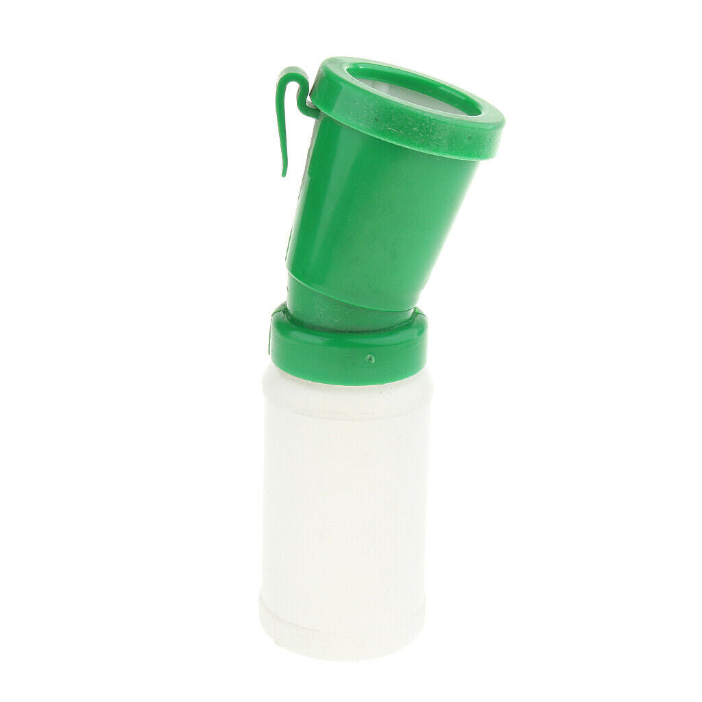 Goat Teat Dip Cup Plastic Cleaning Cup Green Non Reflow Nipple Cleaning