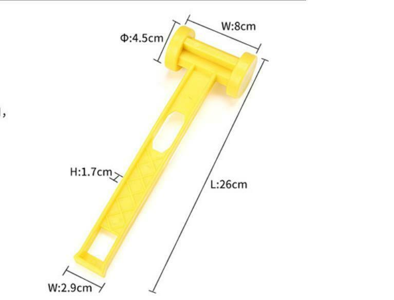 Outdoor tent nail hammer camping pile nail ground plastic Climbing hammer tool