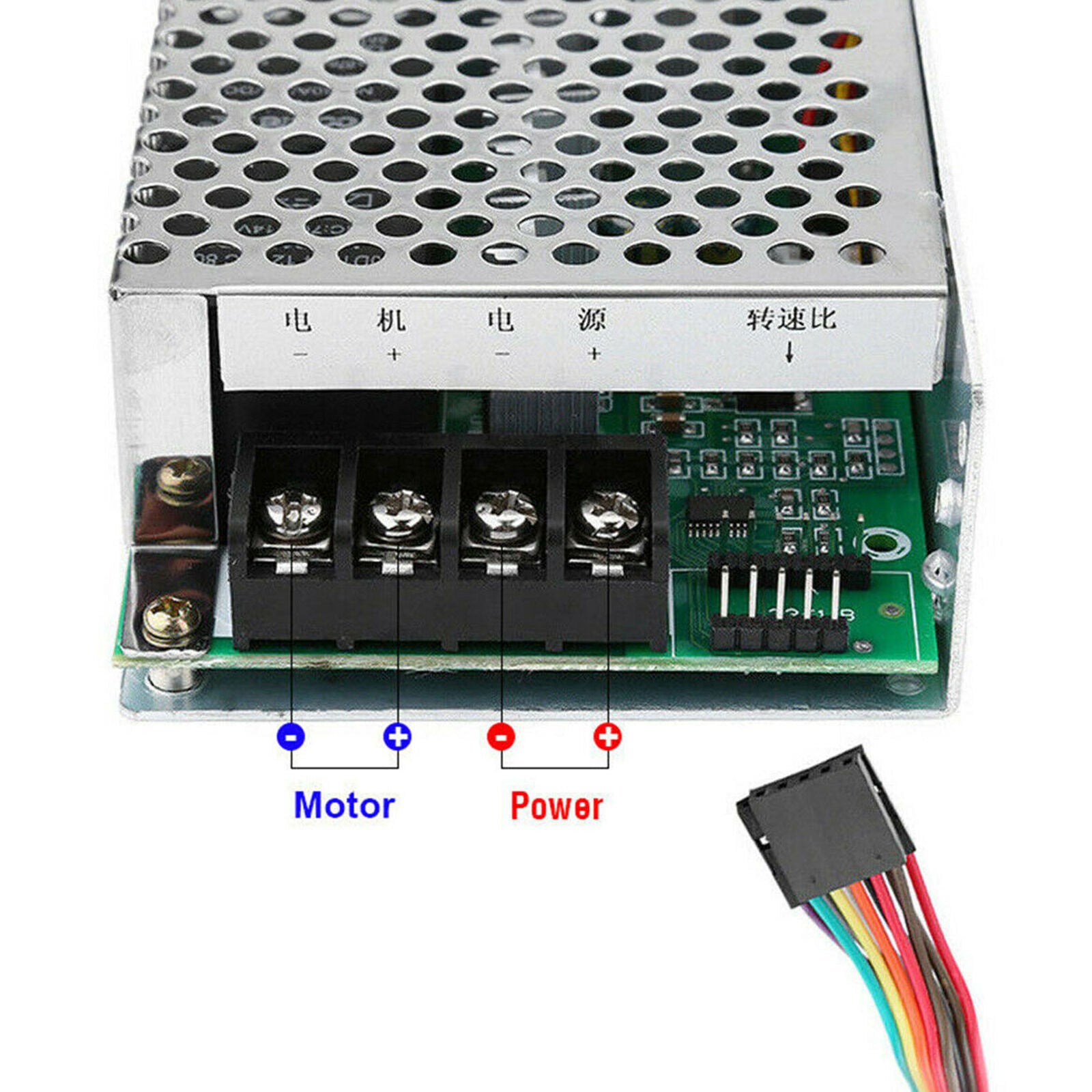 10-55V 100A 5000W Reversible DC Motor Speed Controller PWM Control