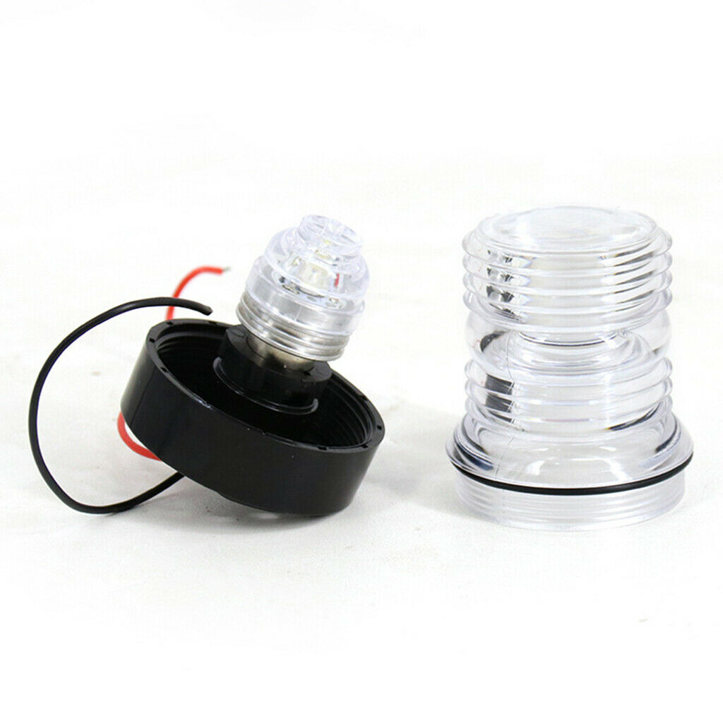 DC12V/24V Marine LED Navigation Light Baot Sailing Anchor Light All Round White