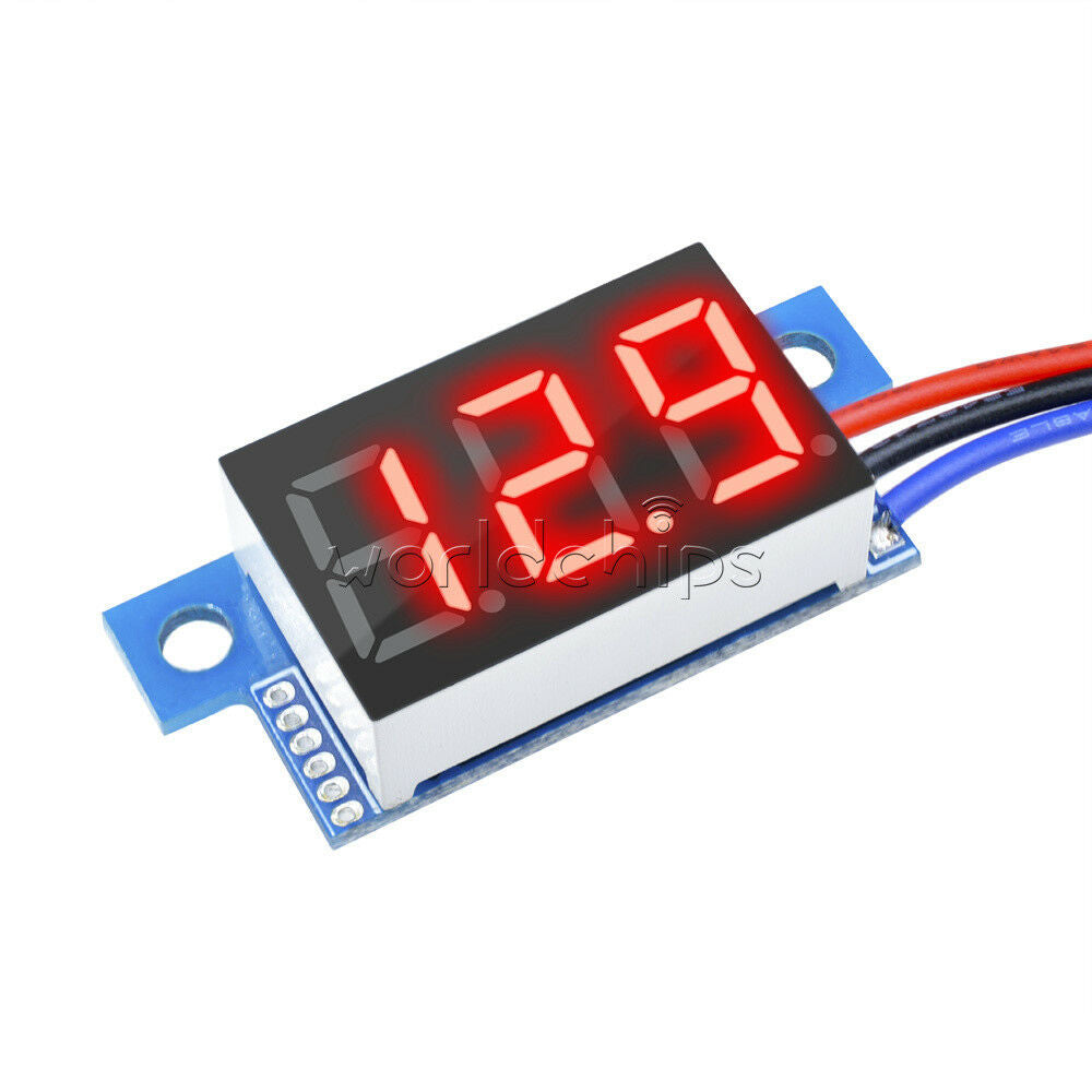 RED LED Panel Meter Digital Voltmeter DC 0-99.9V W