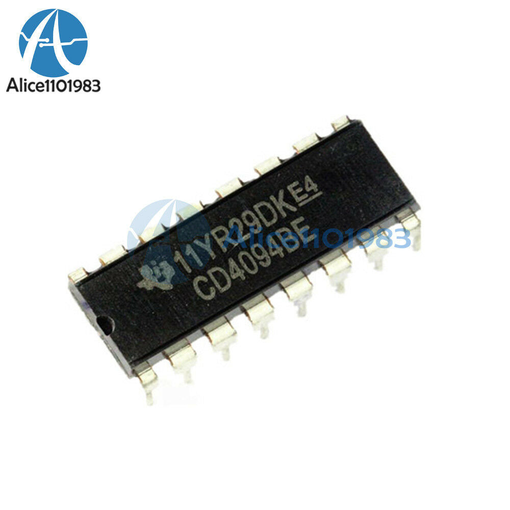50PCS CD4094BE DIP-16 CD4094 4094 NEW IC 8-STAGE Shift-and-Store BUS REGISTOR