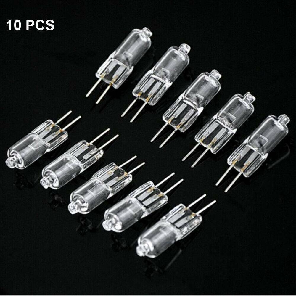 10x G4 10W Watt 12V Halogen Light Bulb Base JC Type Bulbs Lights Lamp Wholesale