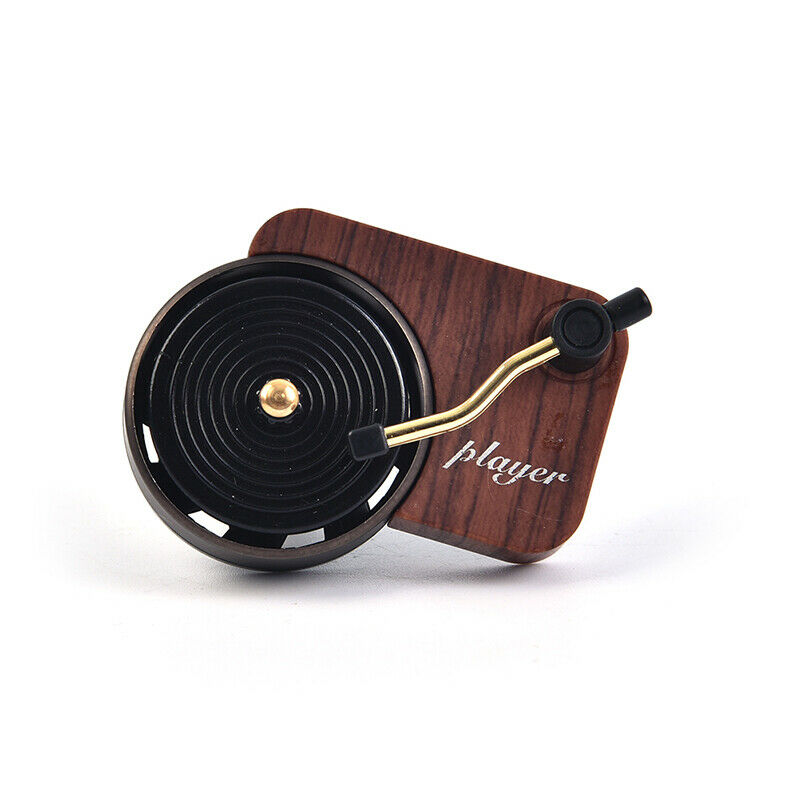 Retro Record Player Car Air Fresh  Outlet Perfume Car AromatherapyBDAU