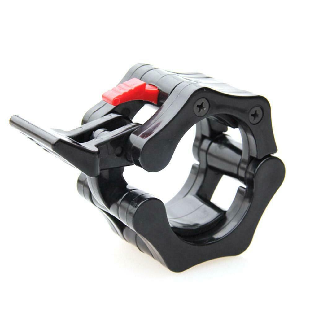 Spinlock Collars Barbell Collar Lock Dumbell Clips Clamp Fitness @