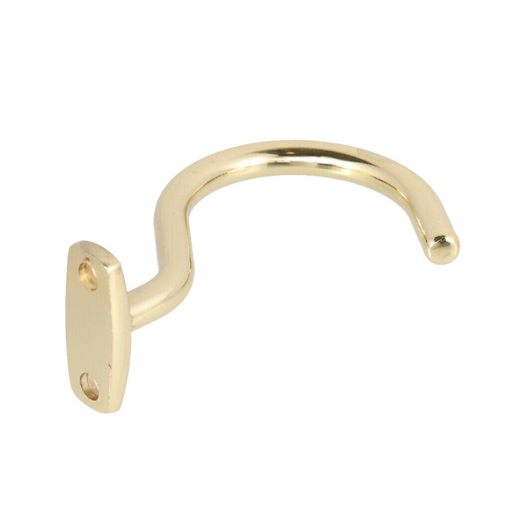 5 Pieces Snooker Billiard Pool Cue Brass Hook Pool Cue Hanger Pool Table