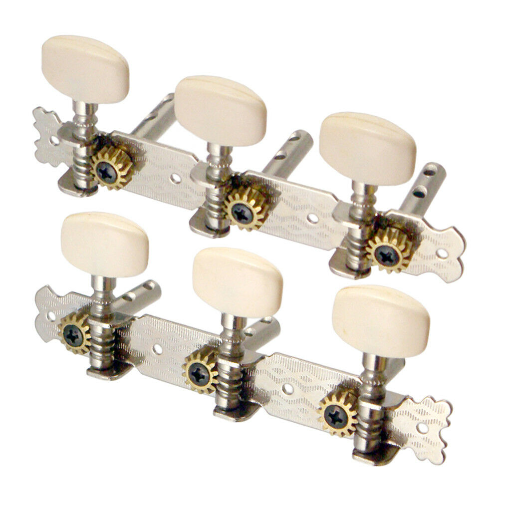 2pcs Acoustic Guitar Tuning Pegs Keys Tuners 3R3L for Acoustic Folk Guitar