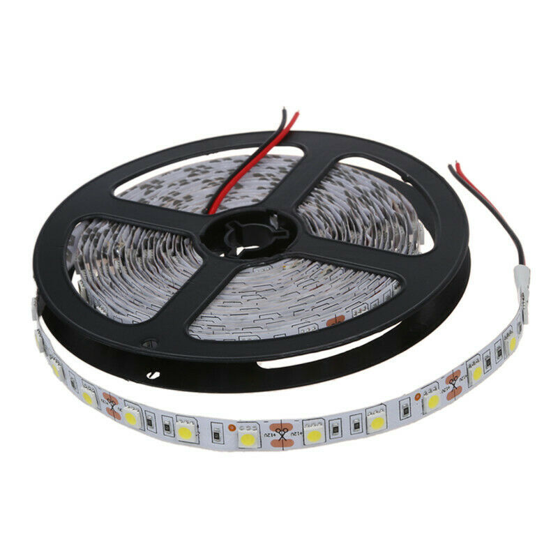 Christmas Lights 300 5050 SMD LED Strip bar strip light chain 5M 12V DC White R1