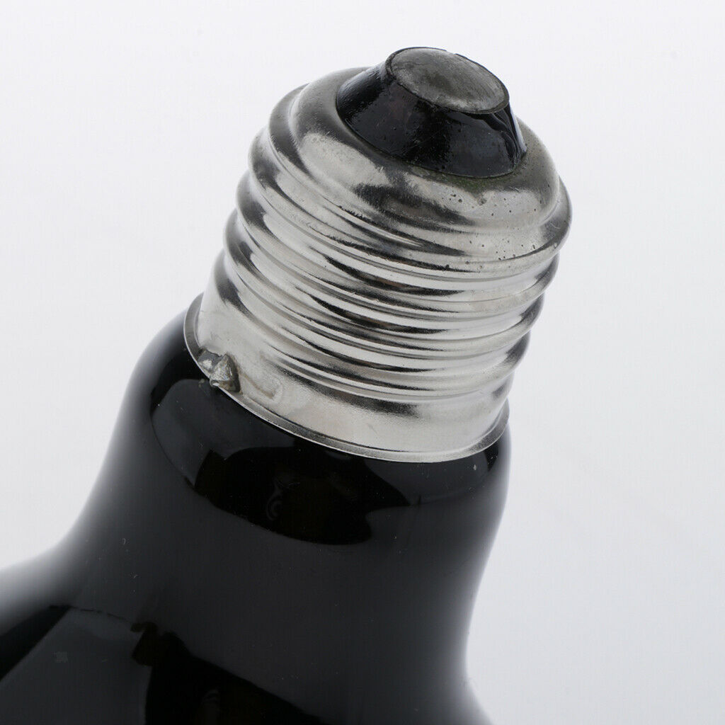 Reptile Basking Spot Heat Lamp Moonlight Heat Bulb for Reptile &Amphibian 50W